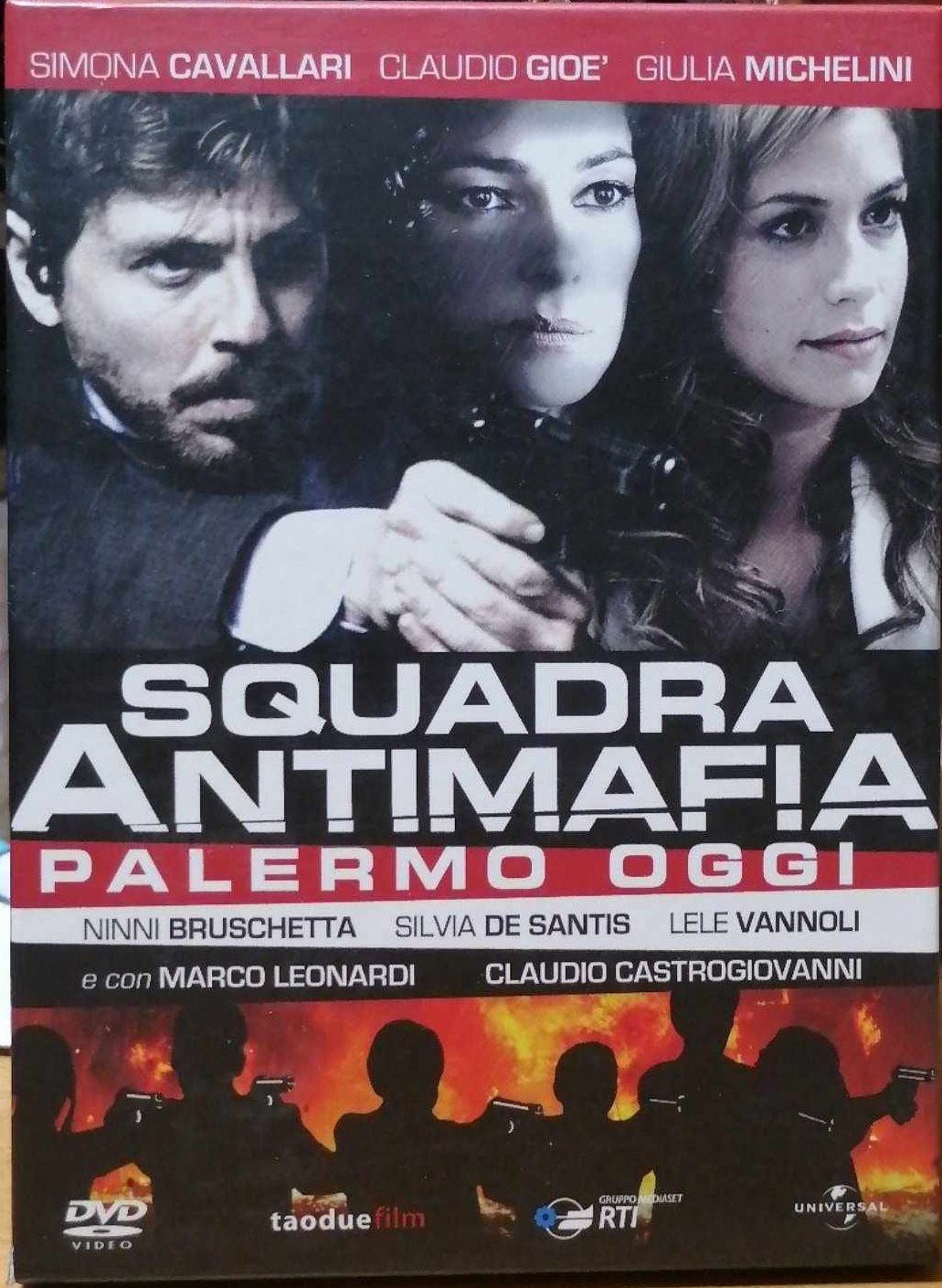TeknoFilm - 3 DVD (Versione digipack) – SQUADRA ANTIMAFIA PALERMO OGGI Stagione 01 di A.A.V.V. (2009) - UNIVERSAL