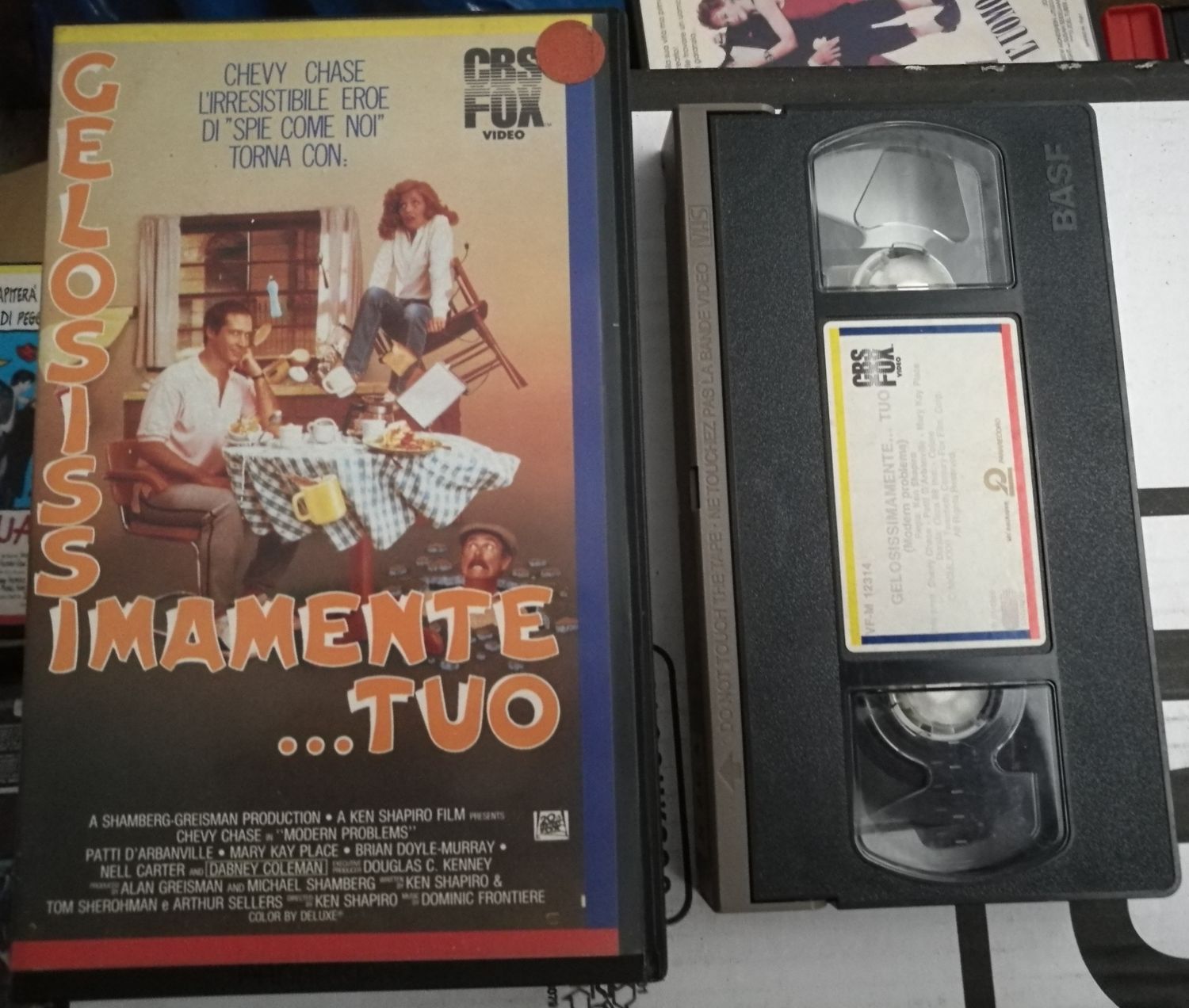 TeknoFilm - VHS – GELOSISSIMAMENTE...TUO di Ken Shapiro (1981) - CBS FOX (INEDITO IN DVD)
