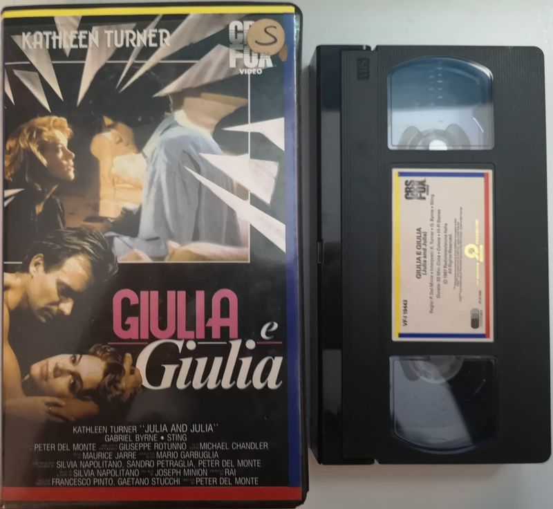TeknoFilm - VHS – GIULIA E GIULIA di Peter Del Monte (1987) - CBS FOX (INEDITO IN DVD)