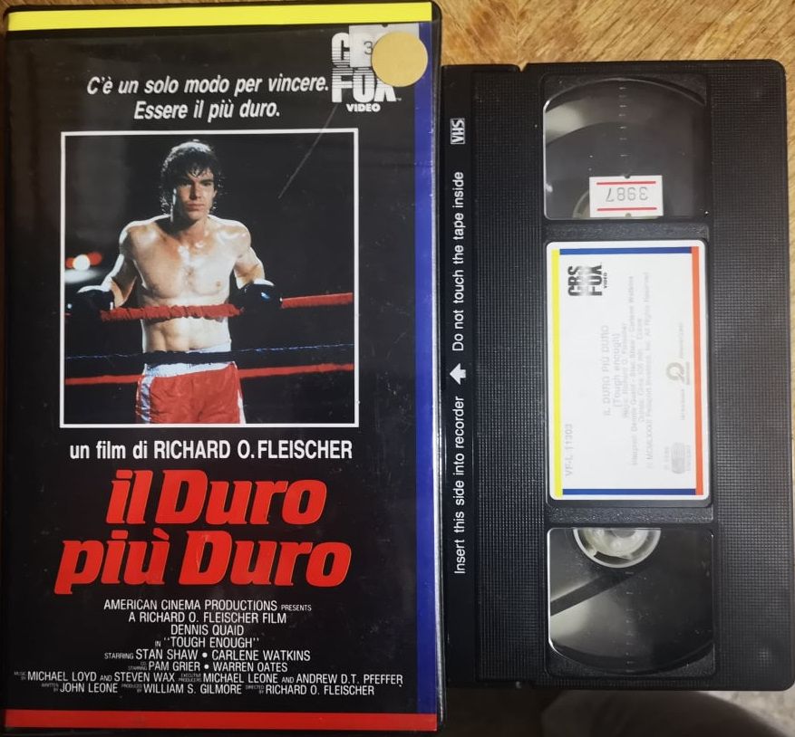 TeknoFilm - VHS – IL DURO PIU' DURO di Richard Fleischer (1983) - CBS FOX (INEDITO IN DVD)