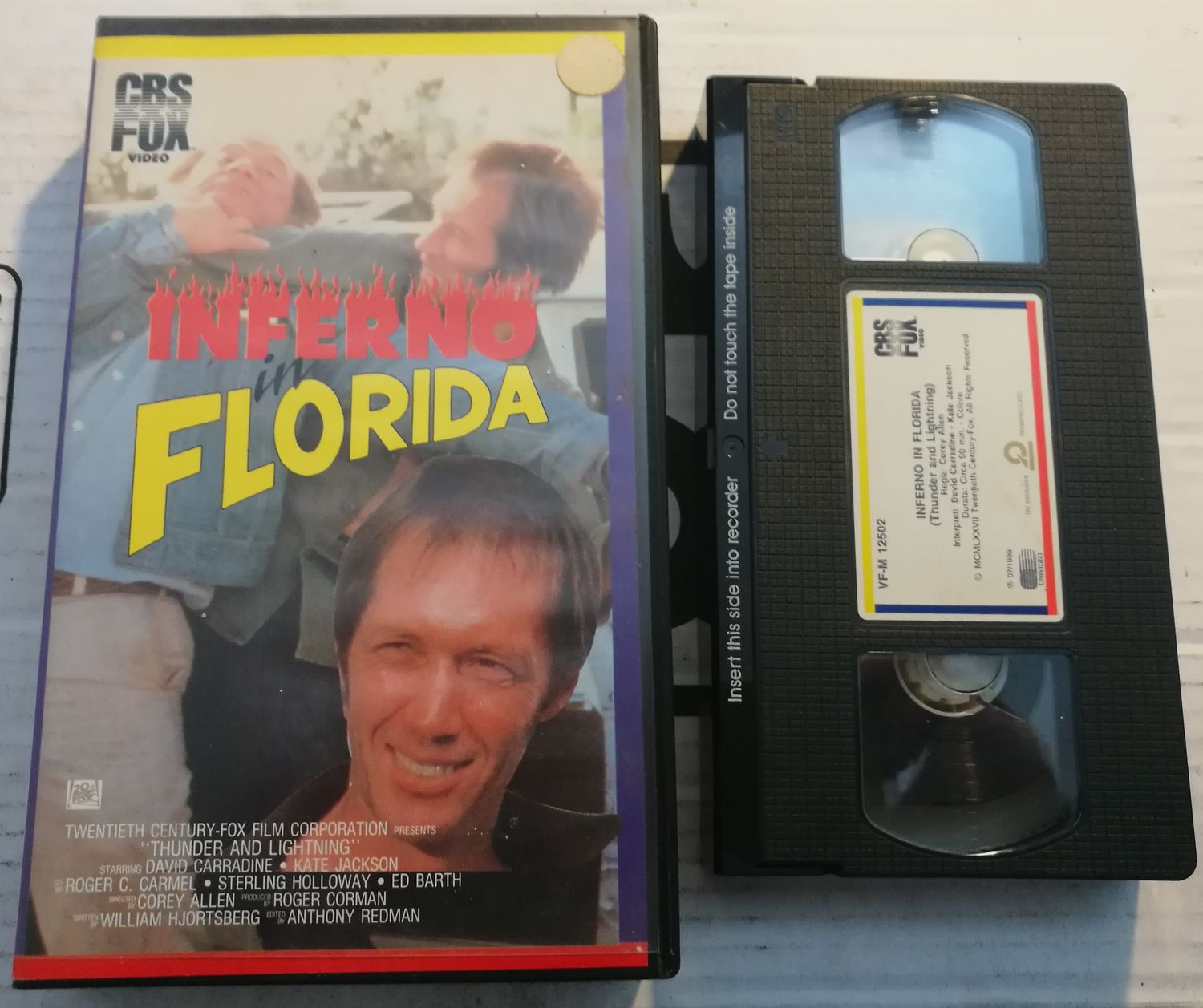 TeknoFilm - VHS – INFERNO IN FLORIDA di Corey Allen (1977) - CBS FOX (INEDITO IN DVD)