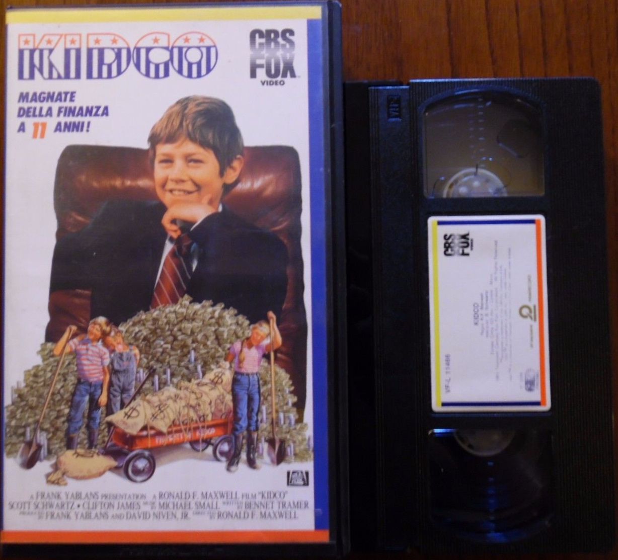 TeknoFilm - VHS – KIDCO - MAGNATE DELLA FINANZA A 11 ANNI di Ronald F. Maxwell (1983) - CBS FOX (INEDITO IN DVD)
