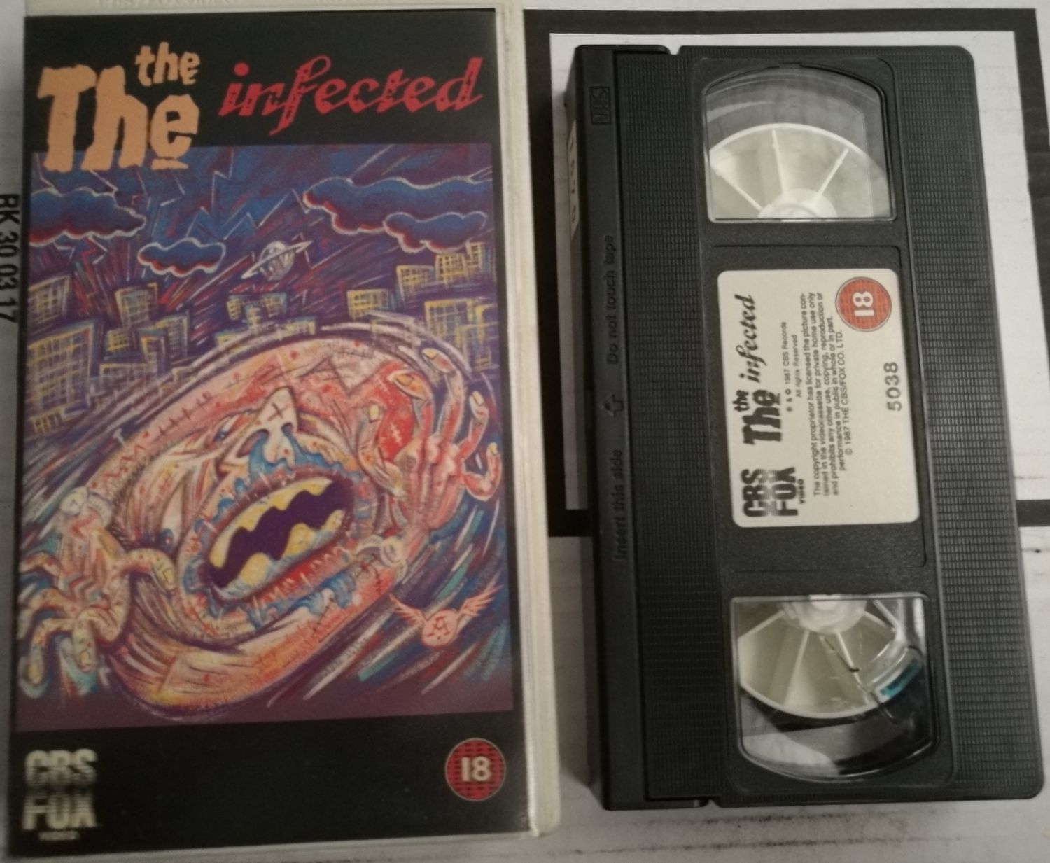 TeknoFilm - VHS (PAL) – THE THE - INFECTED (1987) - CBS FOX (INEDITO IN DVD)