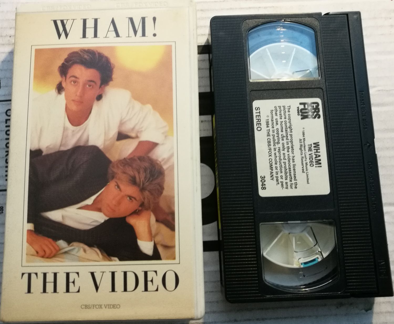 TeknoFilm - VHS (PAL) – WHAM - THE VIDEO (1984) - CBS FOX (INEDITO IN DVD)