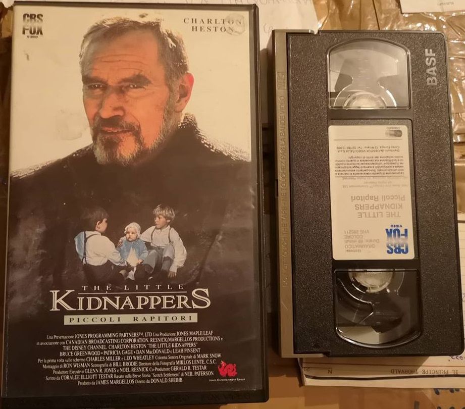 TeknoFilm - VHS – THE LITTLE KIDNAPPERS - PICCOLI RAPINATORI di Donald Shebib (1990) - CBS FOX  (INEDITO IN DVD)