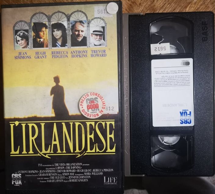 TeknoFilm - VHS – L'IRLANDESE di Robert Knights (1988) - CBS FOX  (INEDITO IN DVD)