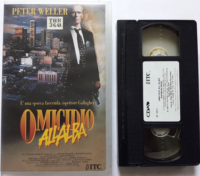 TeknoFilm - VHS – OMICIDIO ALL'ALBA di Bobby Roth (1990) - CDA  (INEDITO IN DVD)