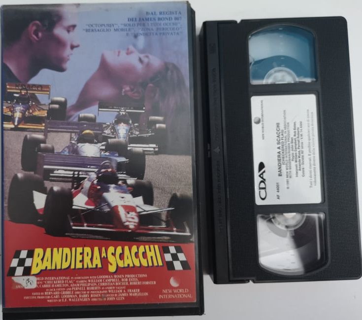 TeknoFilm - VHS – BANDIERA A SCACCHI di John Glen (1990) - CDA  (INEDITO IN DVD)
