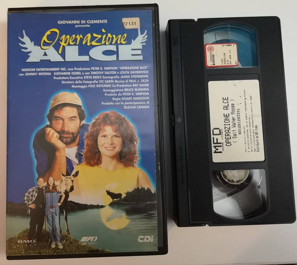 TeknoFilm - VHS – OPERAZIONE ALCE di Stuart Margolin (1996) - CDI  (INEDITO IN DVD)
