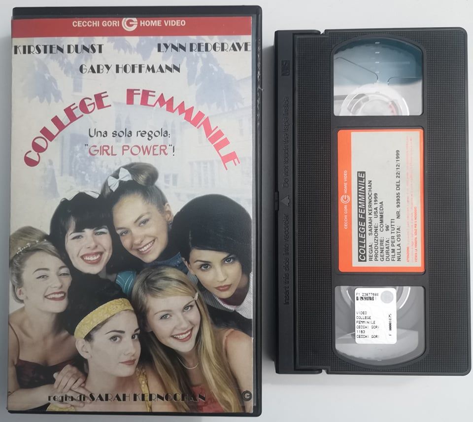TeknoFilm - VHS (Copertina tagliata) – COLLEGE FEMMINILE di Sarah Kernochan (1998) - CECCHI GORI HOME VIDEO (INEDITO IN DVD)