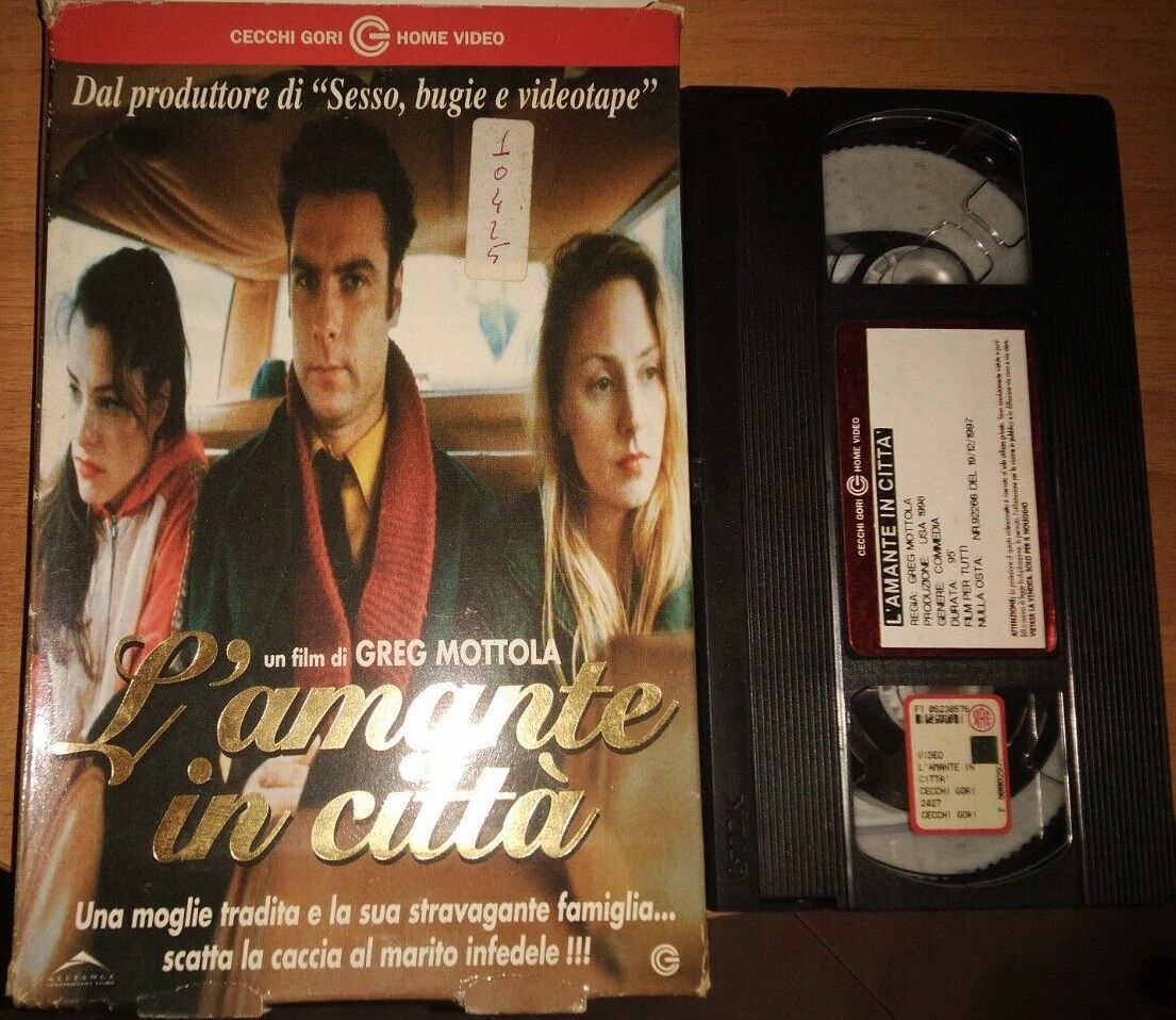 TeknoFilm - VHS – L'AMANTE IN CITTA' di Greg Mottola (1995) - CECCHI GORI HOME VIDEO (INEDITO IN DVD)