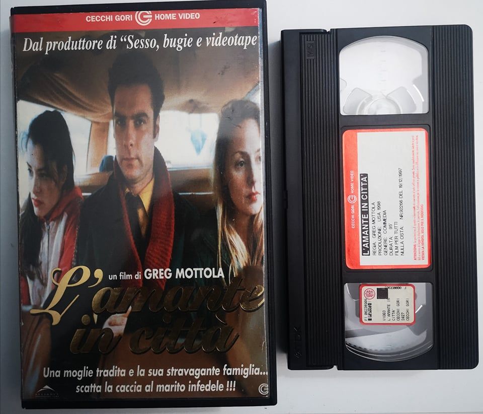 TeknoFilm - VHS (Copertina tagliata) – L'AMANTE IN CITTA' di Greg Mottola (1995) - CECCHI GORI HOME VIDEO (INEDITO IN DVD)