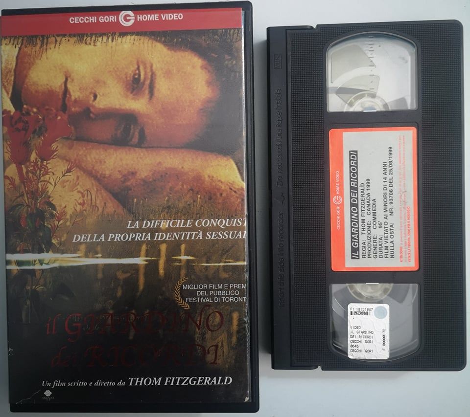 TeknoFilm - VHS (Copertina tagliata) – IL GIARDINO DEI RICORDI di Thom Fitzgerald (1997) - CECCHI GORI HOME VIDEO (INEDITO IN DVD)