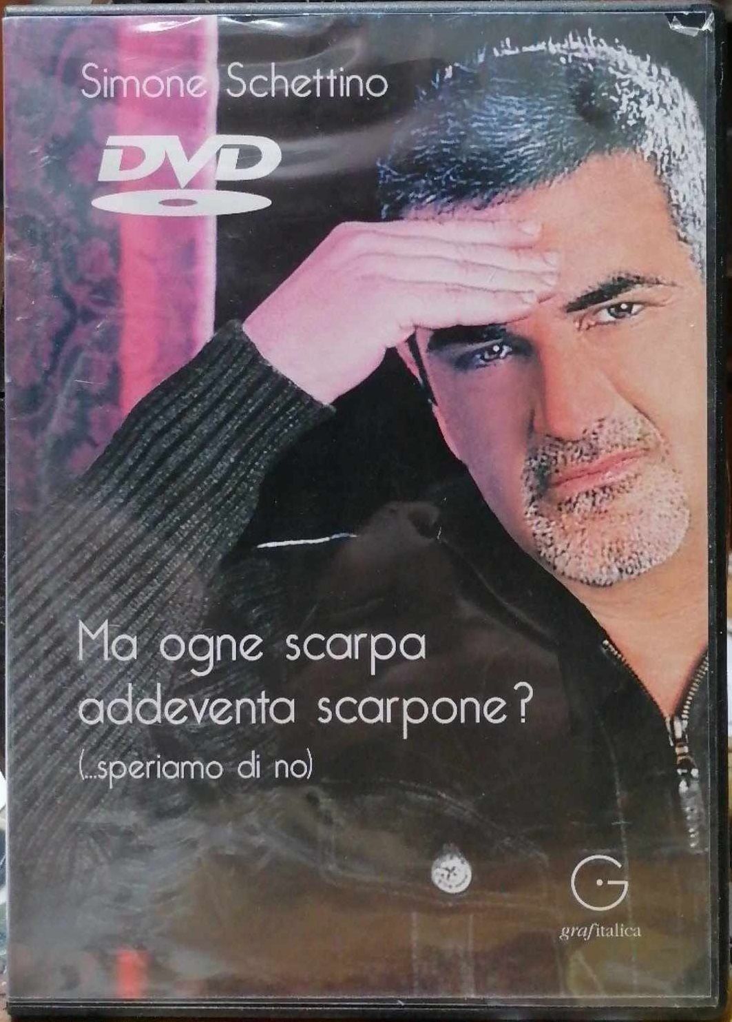 TeknoFilm - DVD + CD - Simone Schettino: MA OGNE SCARPA ADDEVENTA SCARPONE (...SPERIAMO DI NO) 2003 - GRAF ITALIA