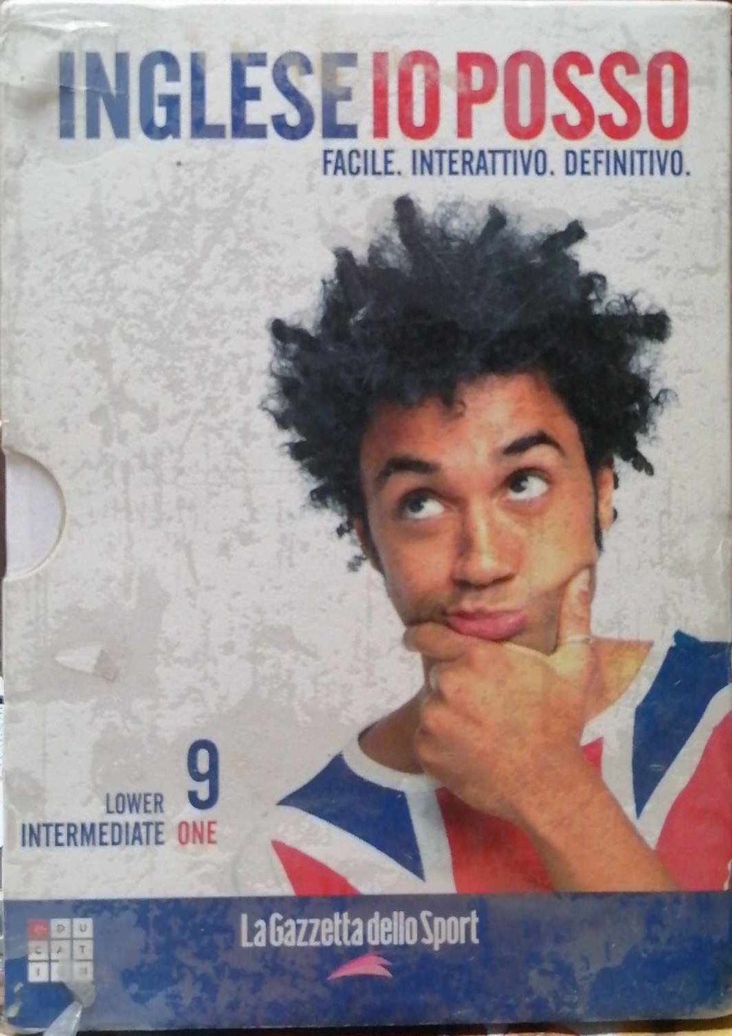 TeknoFilm - DVD + CD + Booklet - INGLESE IO POSSO Vol. 09 - LOWER INTERMEDIATE ONE (2007) - GAZZETTA DELLO SPORT