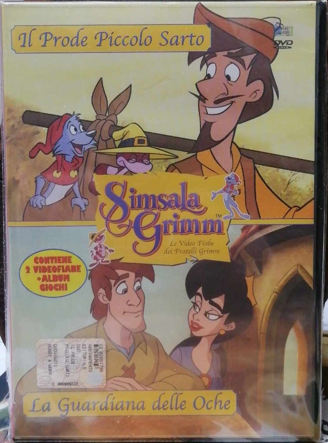 TeknoFilm - DVD - SIMSALA GRIMM - IL PRODE PICCOLO SARTO + LA GUARDIANA DELLE OCHE (2002) - HOBBY & WORK