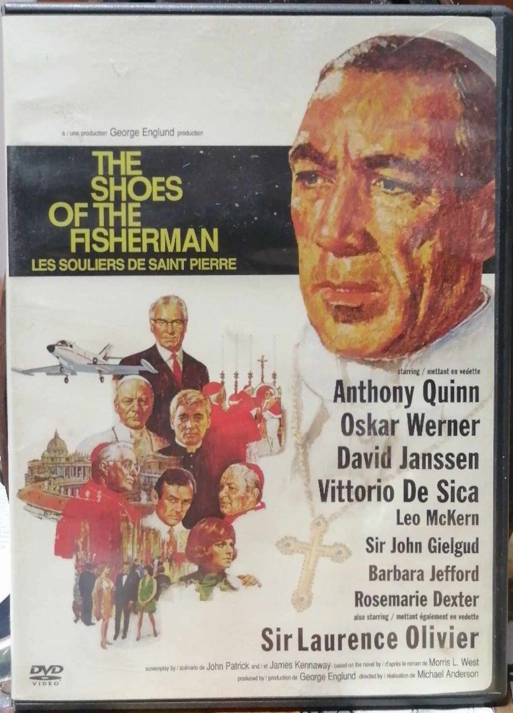 TeknoFilm - DVD (Lingua Inglese) - THE SHOES OF THE FISHERMAN (L'UOMO VENUTO DAL CREMLINO) di Michael Anderson (1968) - WARNER BROS