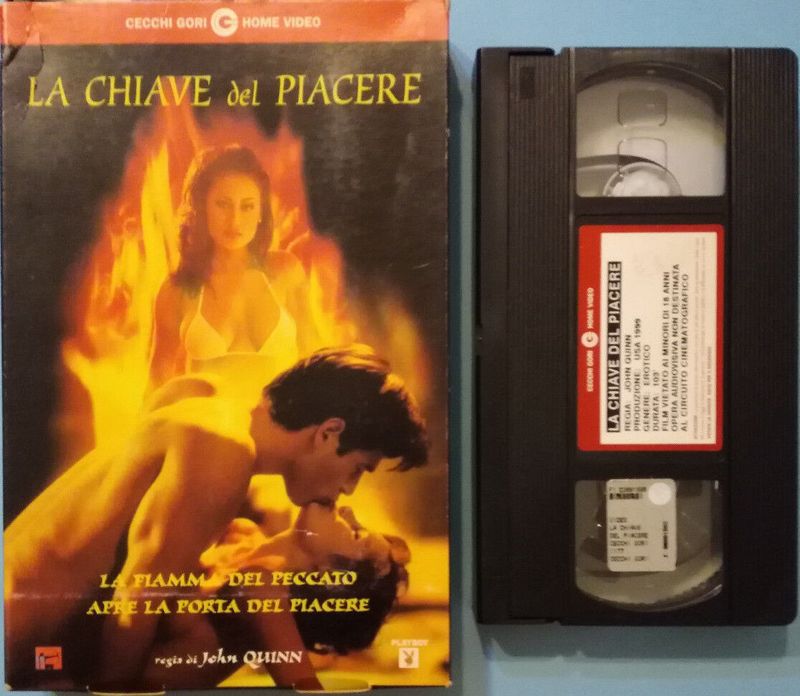TeknoFilm - VHS – LA CHIAVE DEL PIACERE di John Quinn (1999) - CECCHI GORI HOME VIDEO (INEDITO IN DVD)