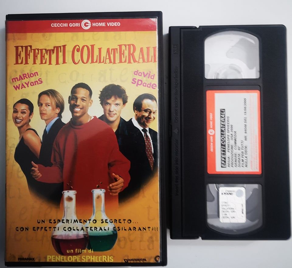 TeknoFilm - VHS (Copertina tagliata) – EFFETTI COLLATERALI di Penelope Spheeris (1998) - CECCHI GORI HOME VIDEO (INEDITO IN DVD)