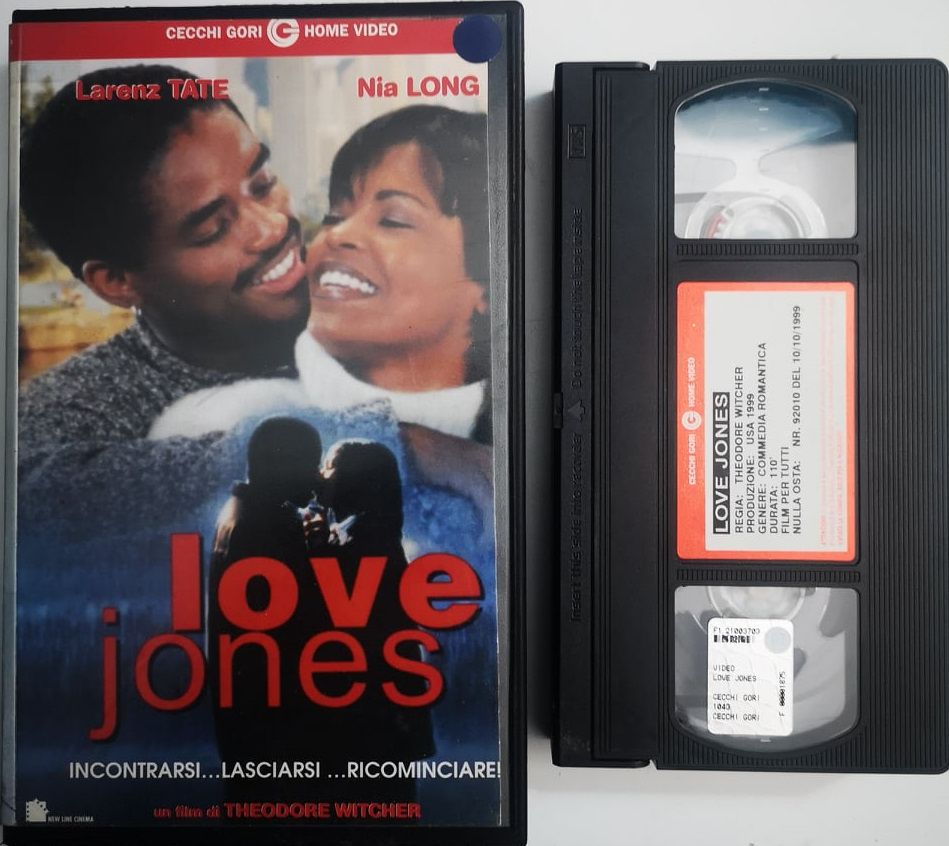 TeknoFilm - VHS (Copertina tagliata) – LOVE JONES di Theodore Witcher (1997) - CECCHI GORI HOME VIDEO (INEDITO IN DVD)