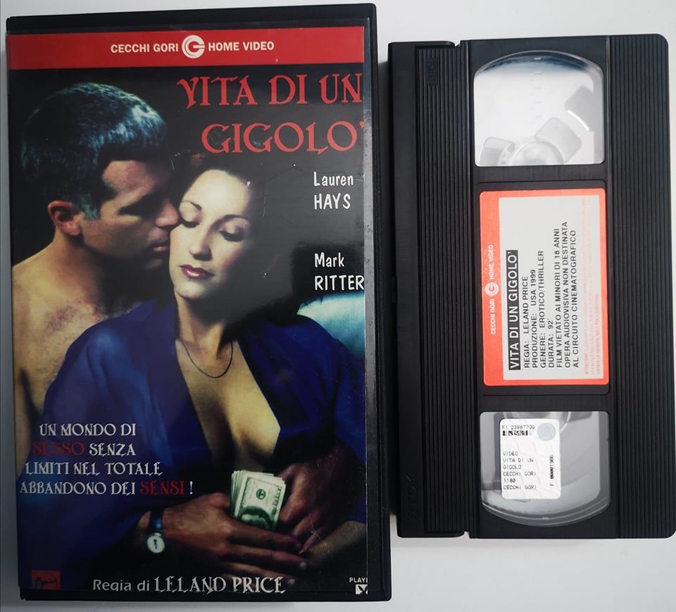 TeknoFilm - VHS (Copertina tagliata) – LA VITA DI UN GIGOLO' di Leland Price (1998) - CECCHI GORI HOME VIDEO (INEDITO IN DVD)