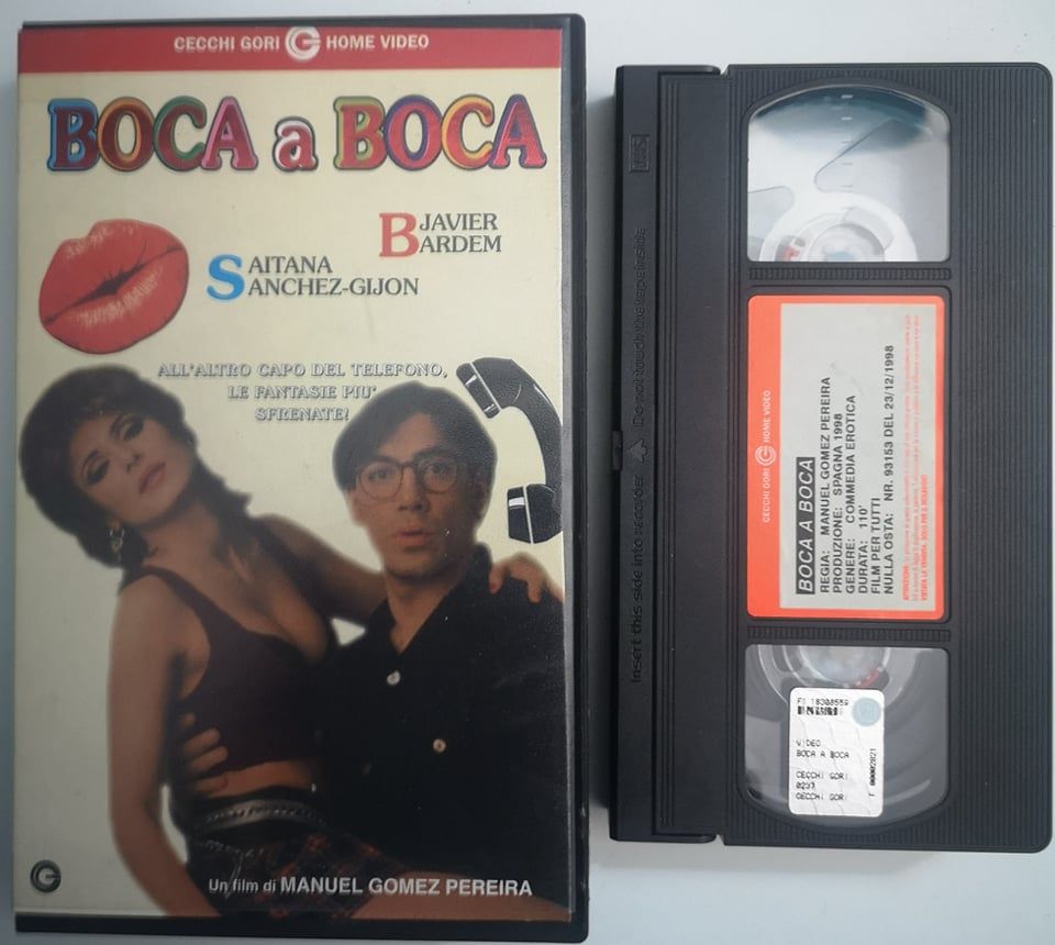 TeknoFilm - VHS (Copertina tagliata) – BOCA A BOCA di Manuel Gómez Pereira (1995) - CECCHI GORI HOME VIDEO (INEDITO IN DVD)