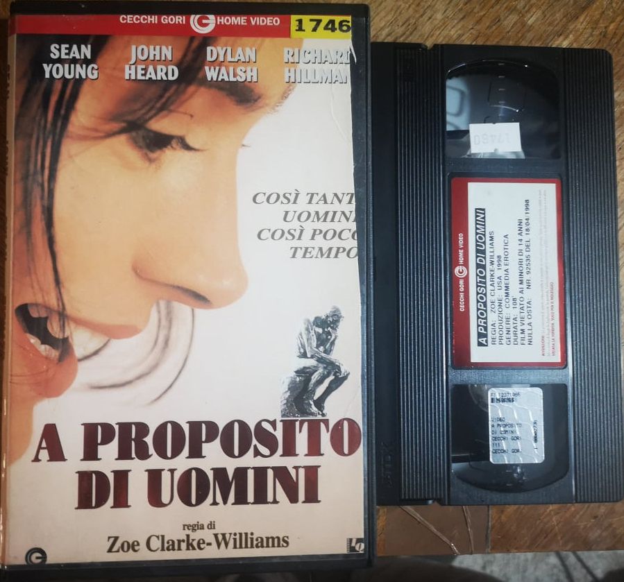 TeknoFilm - VHS (Copertina tagliata) – A PROPOSITO DI UOMINI di Zoe Clarke-Williams (1997) - CECCHI GORI HOME VIDEO (INEDITO IN DVD)