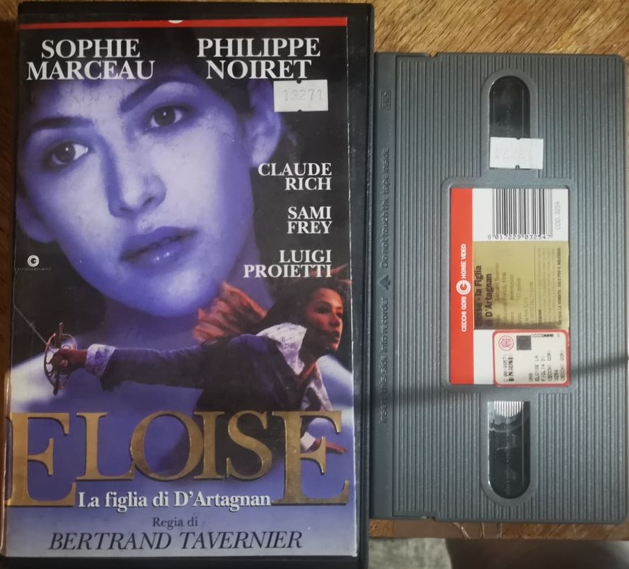 TeknoFilm - VHS (Copertina tagliata) – ELOISE - LA FIGLIA DI D'ARTAGNAN di Bertrand Tavernier (1994) - CECCHI GORI HOME VIDEO (INEDITO IN DVD)