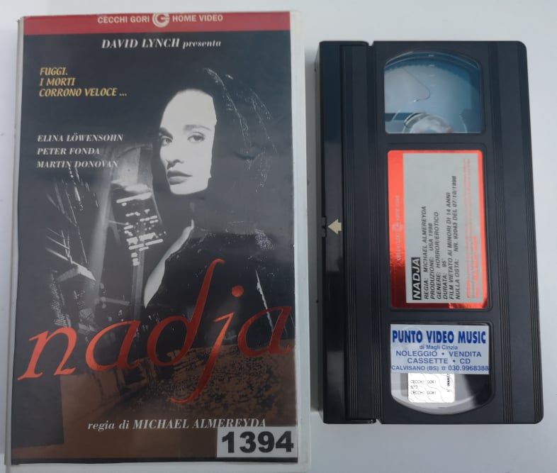 TeknoFilm - VHS (Copertina tagliata) – NADJA di Michael Almereyda (1994) - CECCHI GORI HOME VIDEO (INEDITO IN DVD)