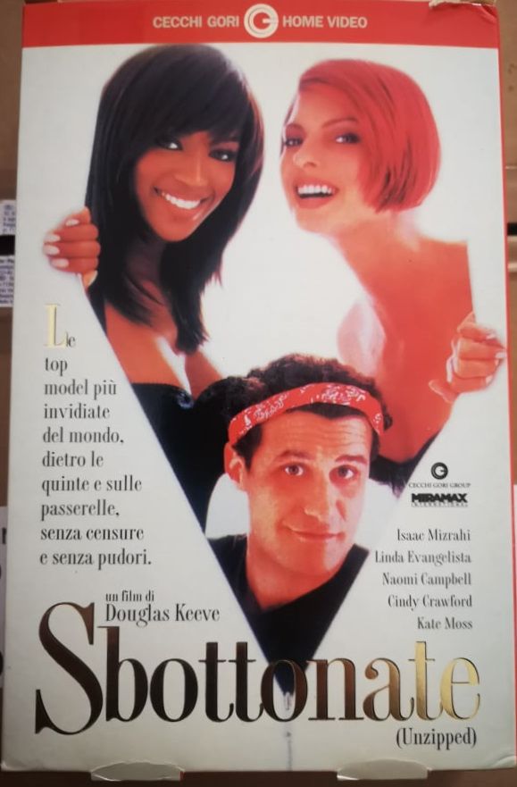 TeknoFilm - VHS (Copertina tagliata) – SBOTTONATE di Douglas Keeve (1995) - CECCHI GORI HOME VIDEO (INEDITO IN DVD)