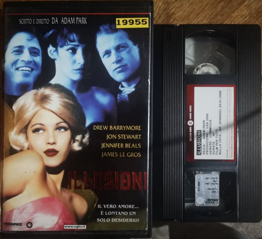 TeknoFilm - VHS (Copertina tagliata) – ILLUSIONI di Adam Park (1997) - CECCHI GORI HOME VIDEO (INEDITO IN DVD)