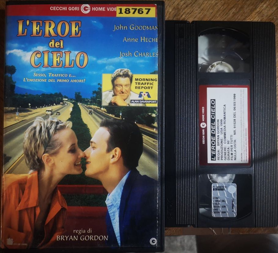 TeknoFilm - VHS (Copertina tagliata) – L'EROE DEL CIELO di Bryan Gordon (1996) - CECCHI GORI HOME VIDEO (INEDITO IN DVD)