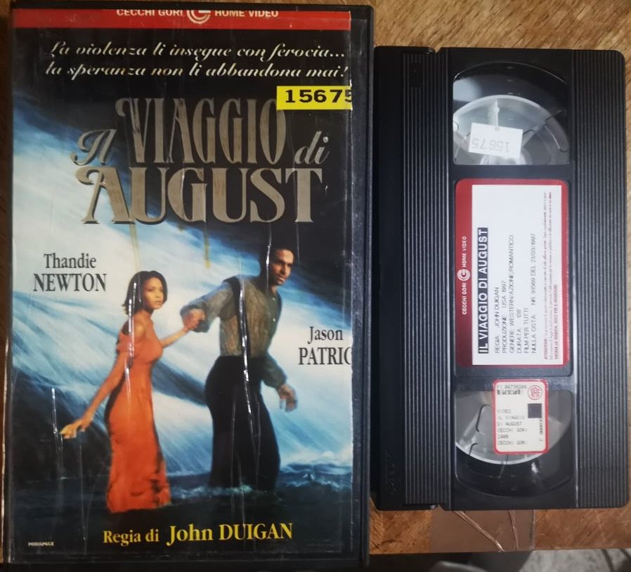TeknoFilm - VHS (Copertina tagliata) – IL VIAGGIO DI AUGUST di John Duigan (1997) - CECCHI GORI HOME VIDEO (INEDITO IN DVD)