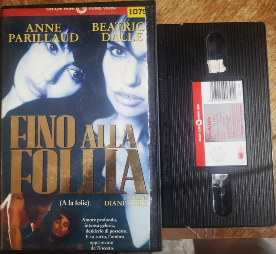 TeknoFilm - VHS (Copertina tagliata) – FINO ALLA FOLLIA di Diane Kurys (1993) - CECCHI GORI HOME VIDEO (INEDITO IN DVD)
