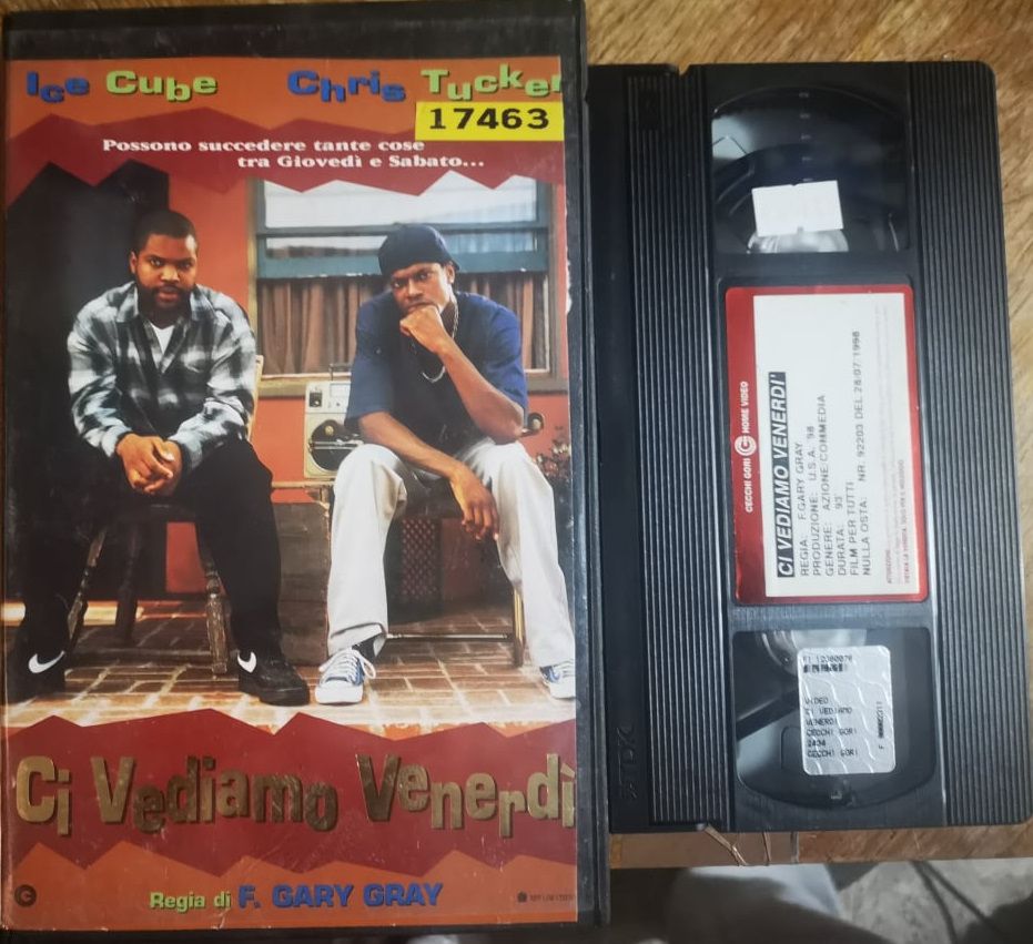 TeknoFilm - VHS (Copertina tagliata) – CI VEDIAMO VENERDI' di F. Gary Gray (1997) - CECCHI GORI HOME VIDEO (INEDITO IN DVD)