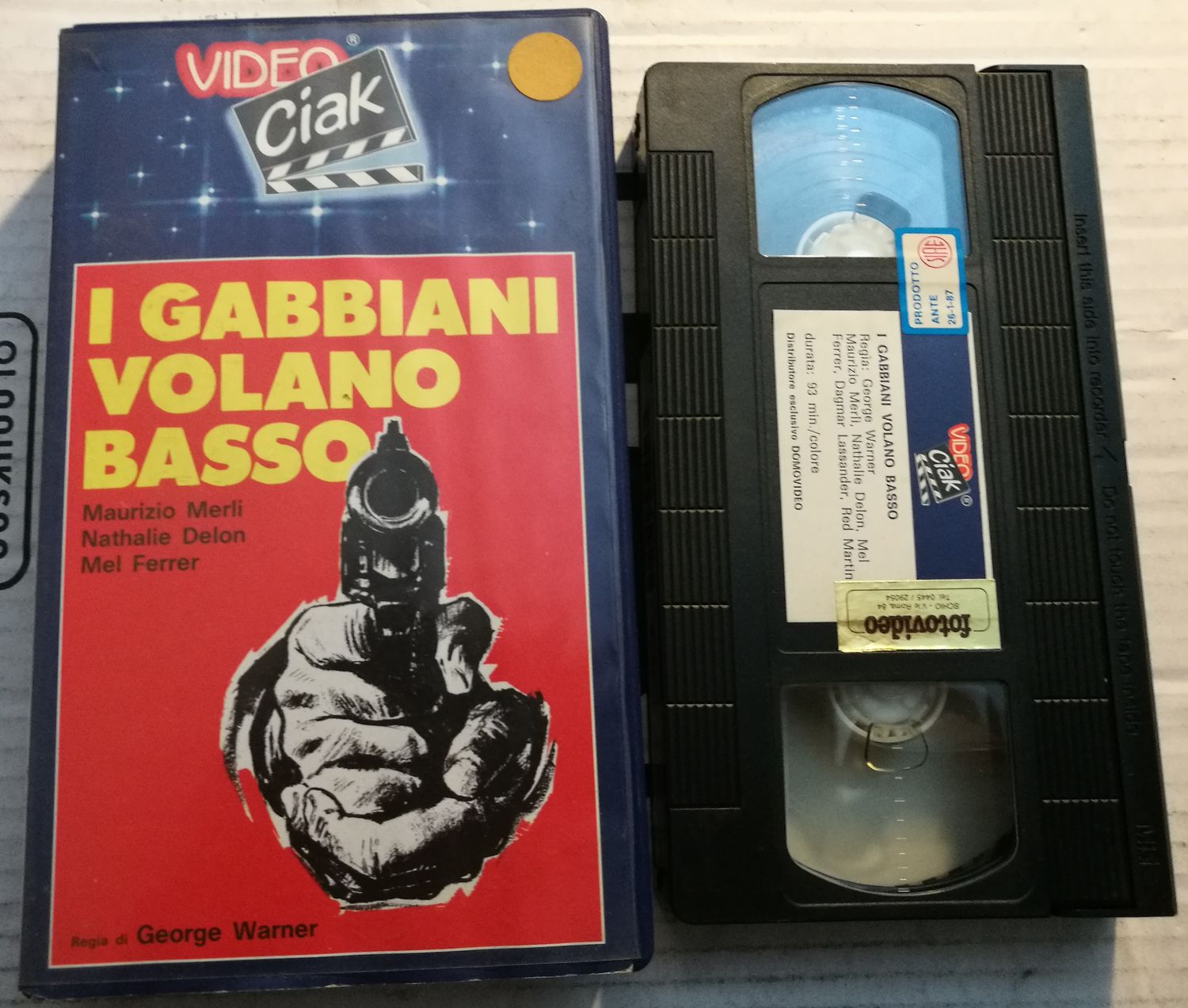 TeknoFilm - VHS – I GABBIANI VOLANO BASSO di Giorgio Cristallini (1977) - CIAK VIDEO (INEDITO IN DVD)