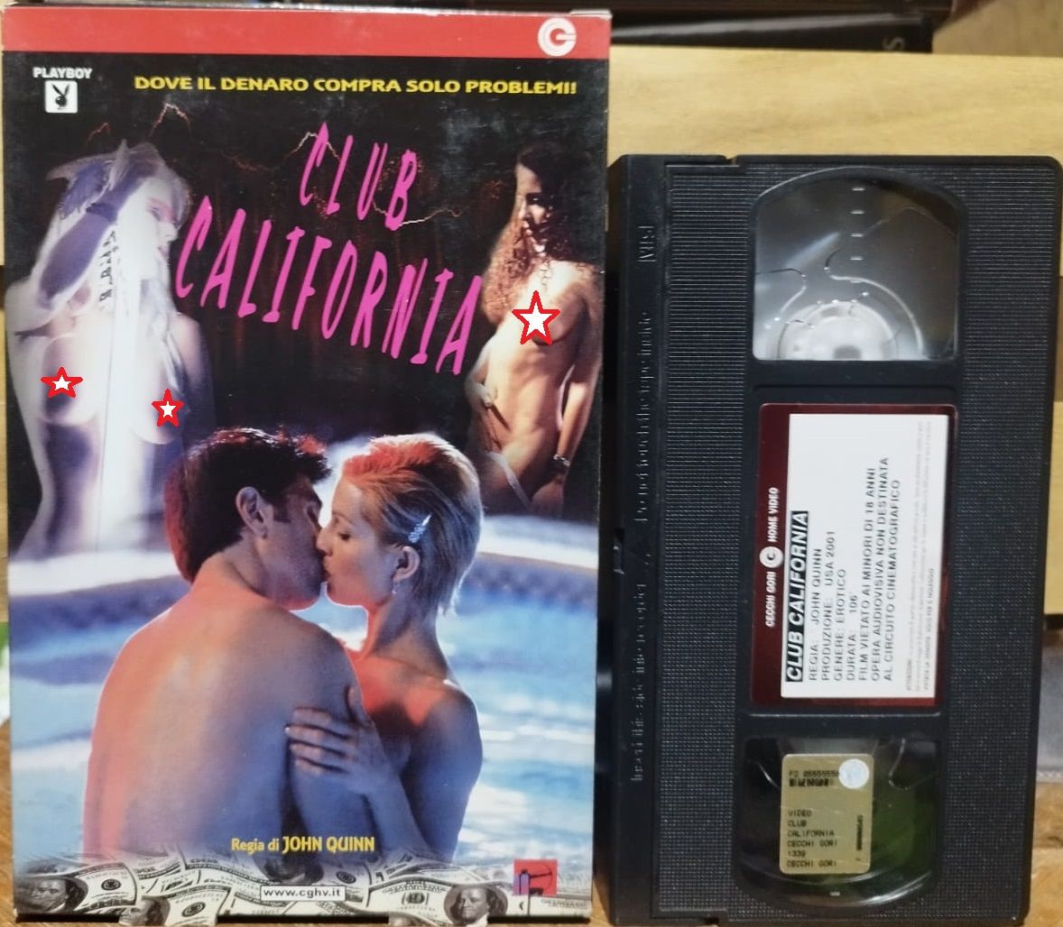 TeknoFilm - VHS – PLAYBOY - CLUB CALIFORNIA di John Quinn (1987) - CECCHI GORI HOME VIDEO (INEDITO IN DVD)
