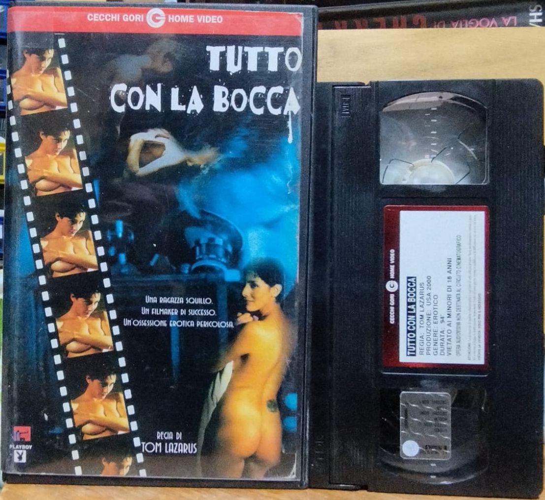 TeknoFilm - VHS (Copertina tagliata) – TUTTO CON LA BOCCA di Tom Lazarus (2000) - CECCHI GORI HOME VIDEO (INEDITO IN DVD)