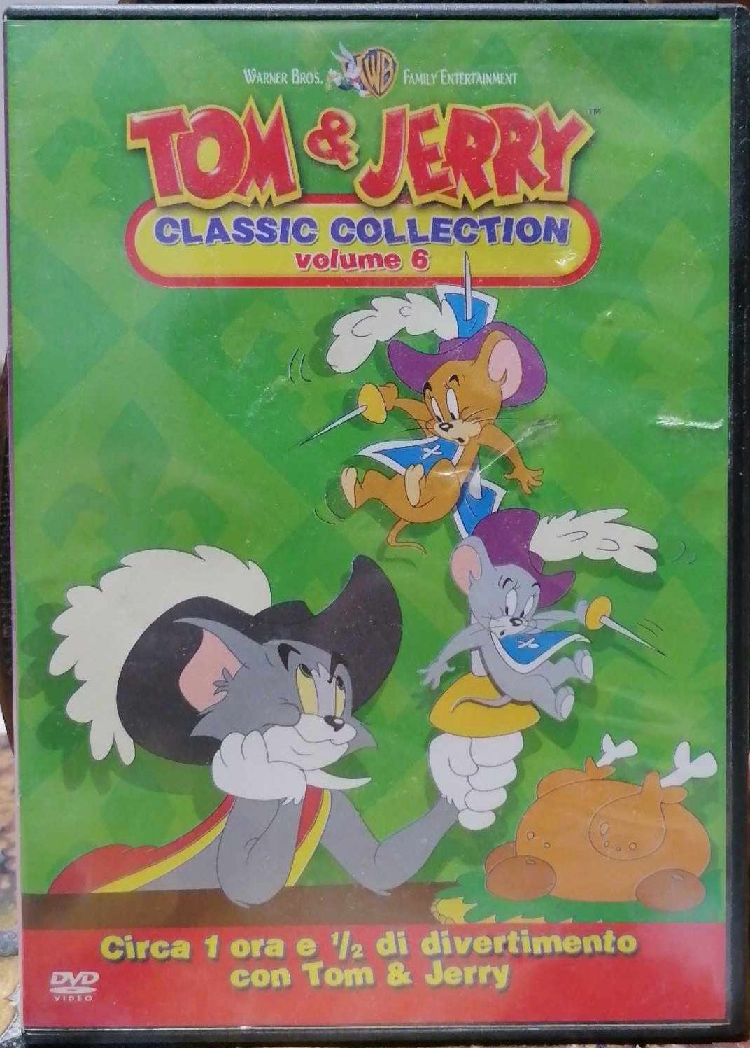 TeknoFilm - DVD – TOM & JERRY Classic collection Vol. 06 (12 Episodi) di A.A.V.V. (2003) - WARNER BROS