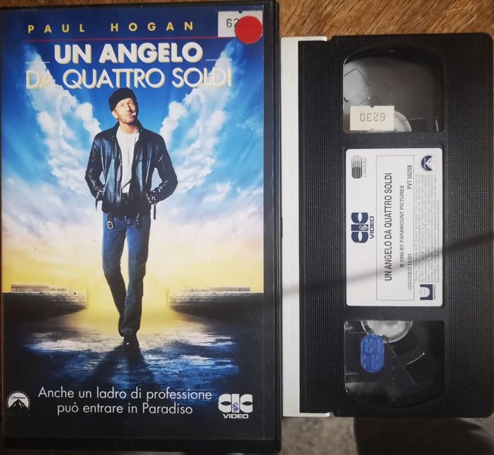 TeknoFilm - VHS – UN ANGELO DA QUATTRO SOLDI di John Cornell (1990) - CIC (INEDITO IN DVD)