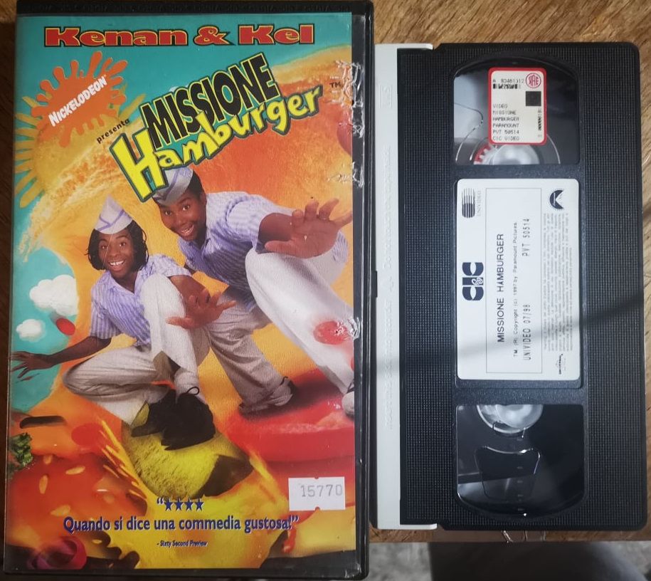 TeknoFilm - VHS – MISSIONE HAMBURGER di Brian Robbins (1997) - CIC (INEDITO IN DVD)