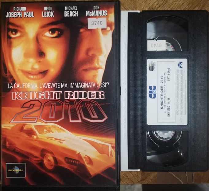 TeknoFilm - VHS – KNIGHT RIDER 2010 di Sam Pillsbury (1994) - CIC (INEDITO IN DVD)