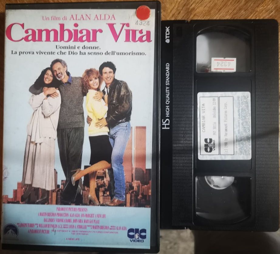 TeknoFilm - VHS – CAMBIAR VITA di Alan Alda (1988) - CIC (INEDITO IN DVD)