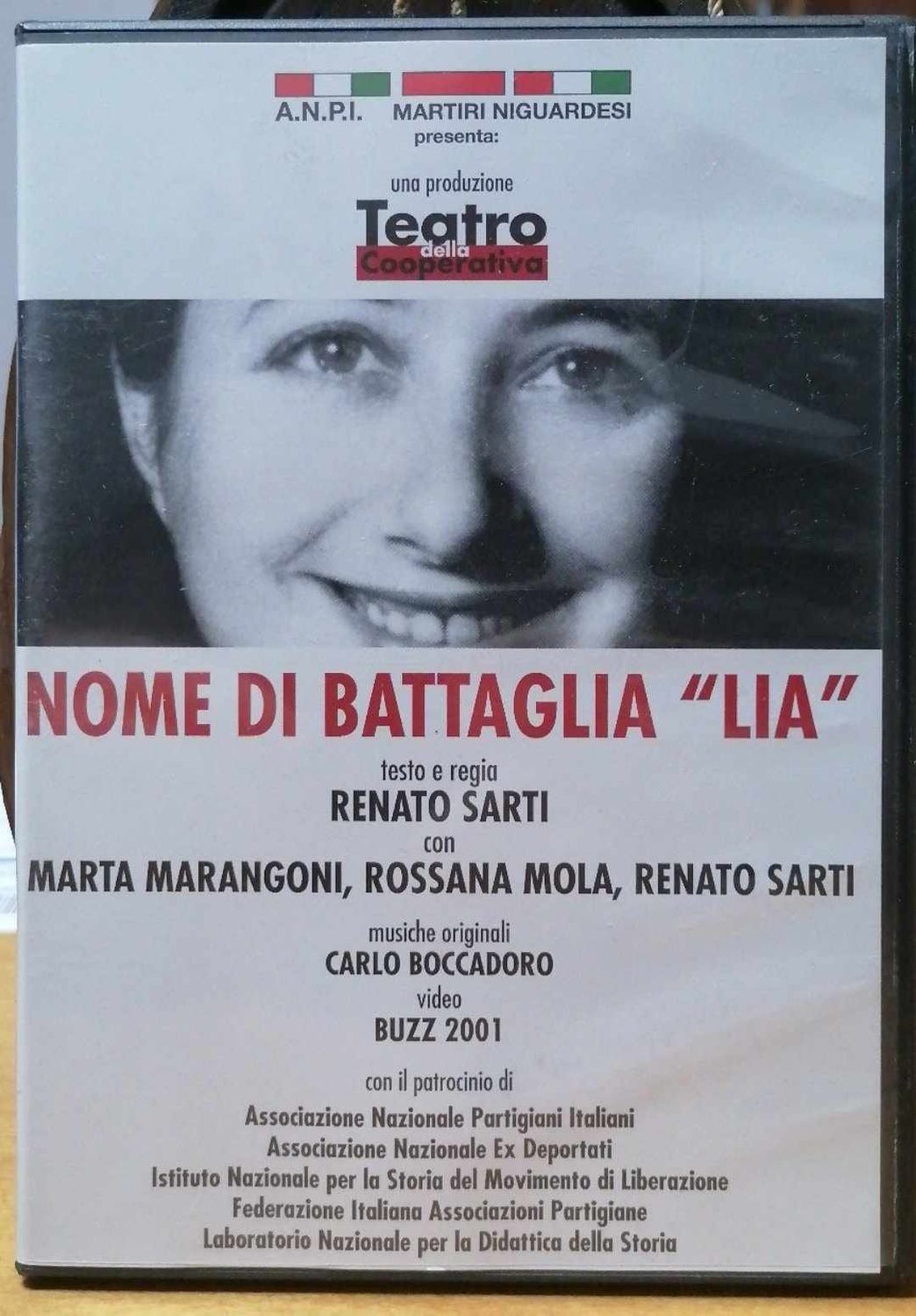 TeknoFilm - DVD -  NOME DI BATTAGLIA "LIA" di Renato Sarti (2001) - MONDADORI