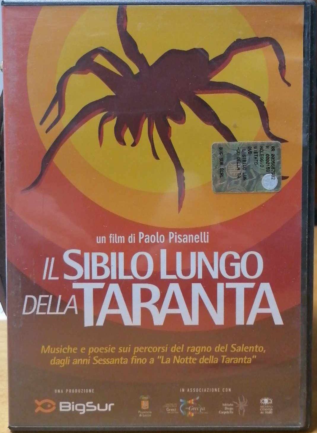 TeknoFilm - DVD -  IL SIBILO LUNGO DELLA TARANTA di Paolo Pisanelli (2005) - BIG SUR
