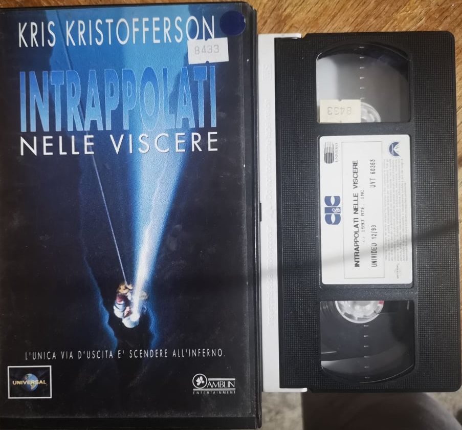 TeknoFilm - VHS – INTRAPPOLATI NELLE VISCERE di Bradford May (1993) - CIC (INEDITO IN DVD)