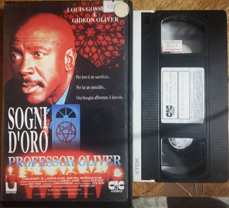 TeknoFilm - VHS – SOGNI D'ORO PROFESSOR OLIVER di John Patterson (1989) - CIC (INEDITO IN DVD)