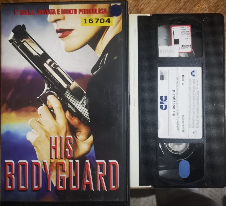TeknoFilm - VHS - HIS BODYGUARD di Artie Mandelberg (1998) - CIC (INEDITO IN DVD)