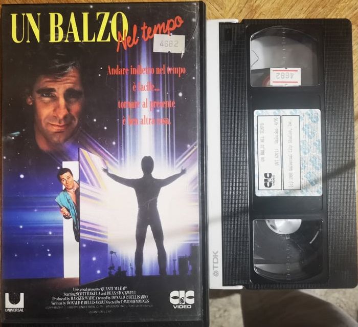TeknoFilm - VHS - UN BALZO NEL TEMPO di David Hemmings (1989) - CIC (INEDITO IN DVD)