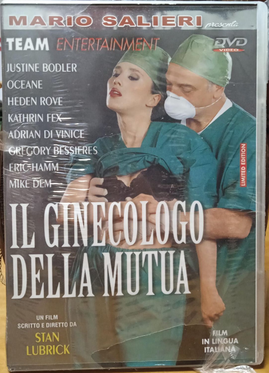 TeknoFilm - DVD (Limited Edition) – Mario Salieri - IL GINECOLOGO DELLA MUTUA di Stan Lubrick - E. FIRST CLASS